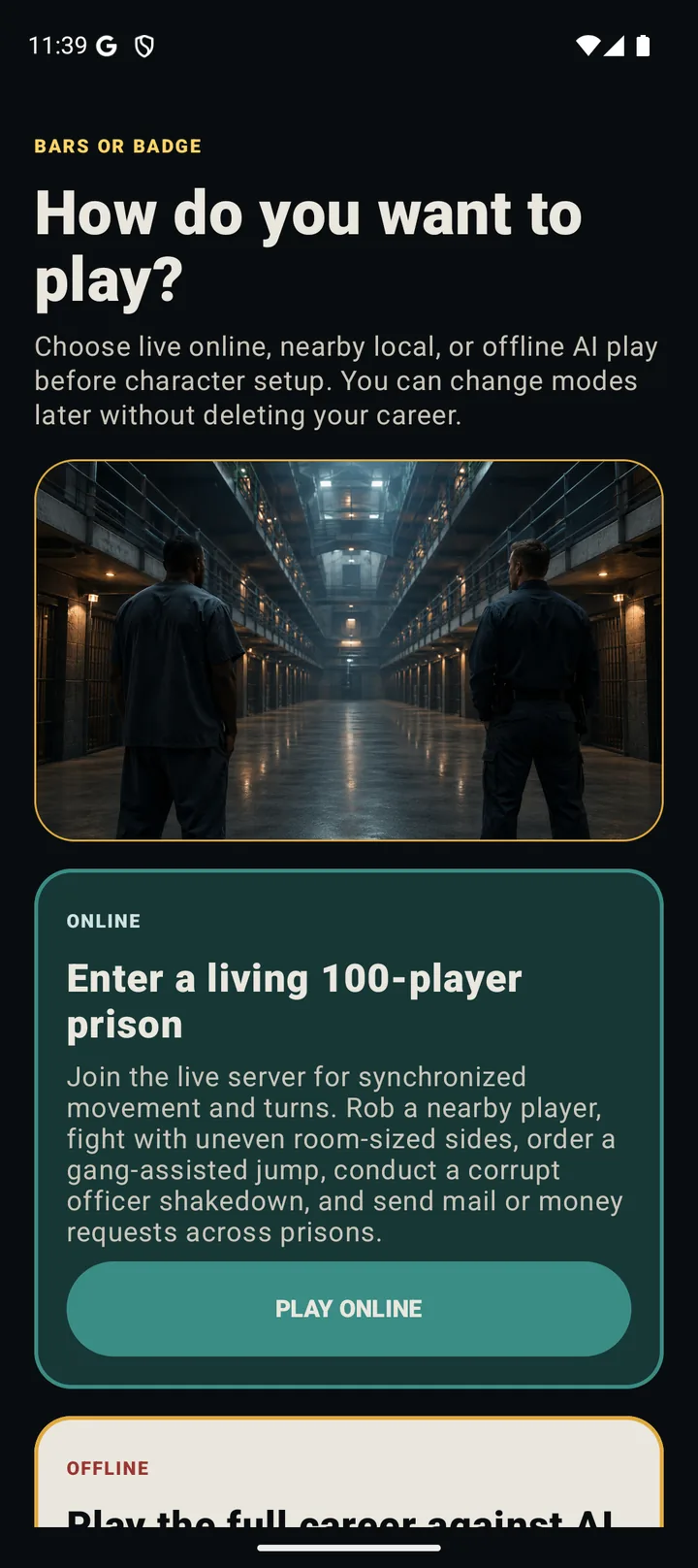 The institution you walk into