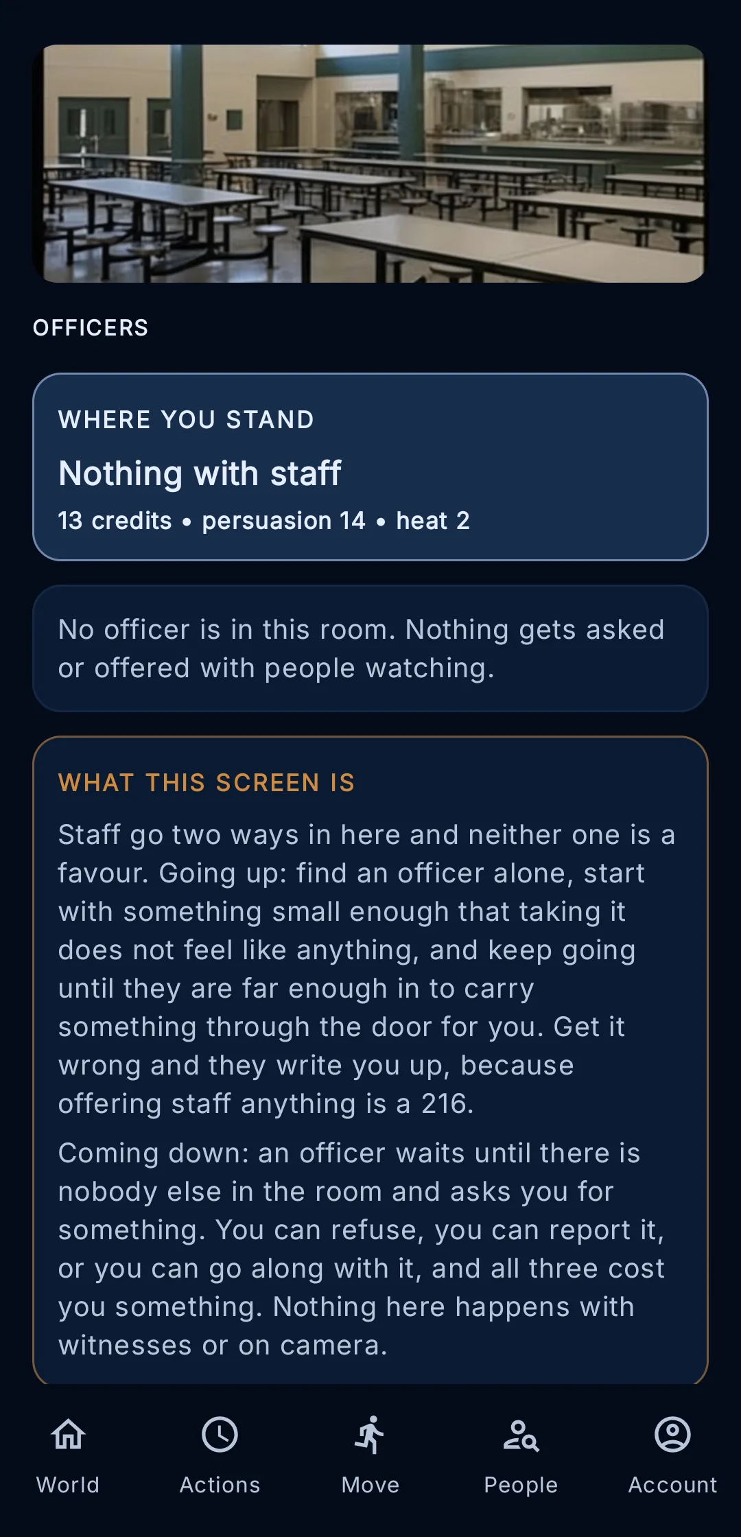 Bars or Badge Lite 0.67: staff go two ways, and neither one is a favour